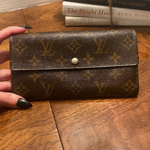 Louis Vuitton monogram porte feuille Sarah wallet - Picture 2 of 13